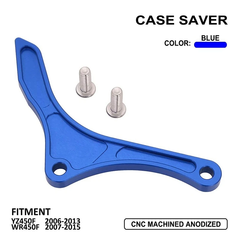 

Engine Case Saver Case Protection CNC Billet Aluminum Chain Guard Sprocket for Yamaha YZ450F 2006-2013 WR450F 2007-2015