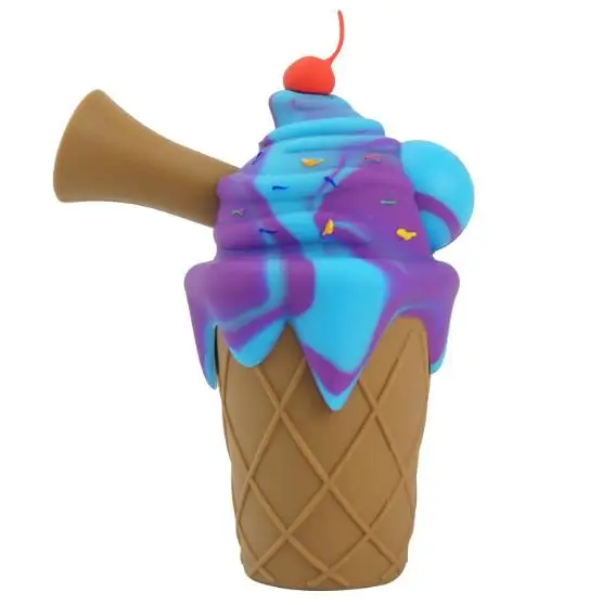 Креативная забавная силиконовая трубка для мороженого с Небьющимся