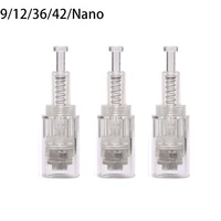 1050100pc bayonet connector microneedling tattoo needle cartridge 9123642pin nano microneedles for mesotherapy mts
