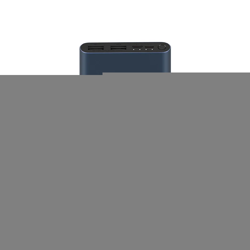 Xiao mi 10000 мАч power Bank 3 PLM13ZM двойной USB выход 18 Вт Быстрая зарядка Внешний аккумулятор