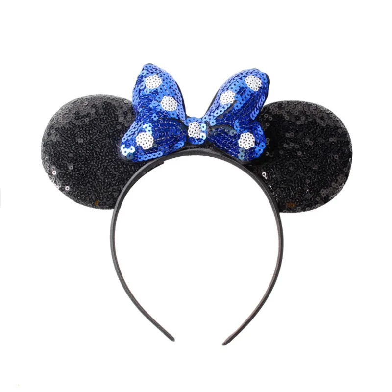 Navidad повязка на голову Минни уши Рождество аксессуары ободки для женщин обруч