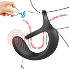 Яичко Анальный вибратор Peni кольцо тренер для дополнительной женской стимуляции, задержки эякуляции, прочность секс-игрушки Для мужчин пары Дистанционное Управление пульт дистанционного управления Вибрационный