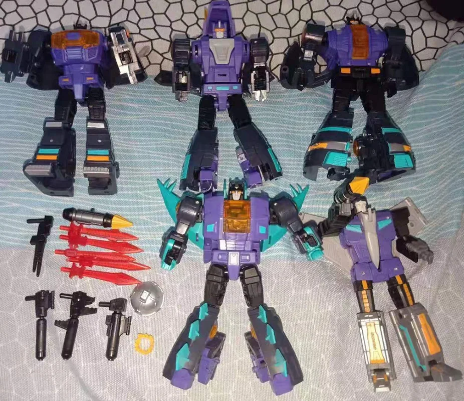 Игрушки-трансформеры DX9 тьма Пять драконов Galvatron модель в наличии Новинка |