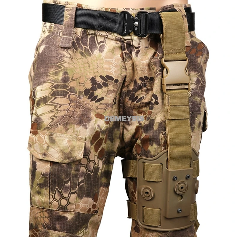 Тактическая подвесная кобура на платформе универсальная армейская охотничья