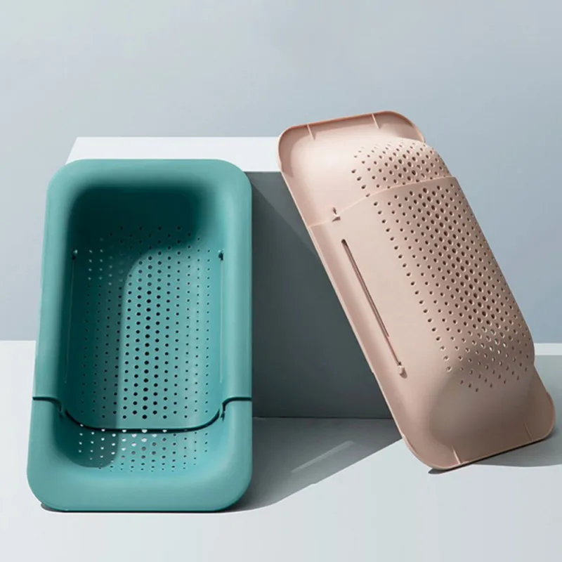 

Water Basket Sink Frame Retractable Plastic Washing Basin Sink Asphalt Kitchen Supplies Sink Washing Basket