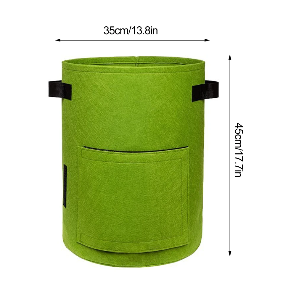 Мешок для посадки арахиса и томатов садовый инструмент ткани с окошком овощей