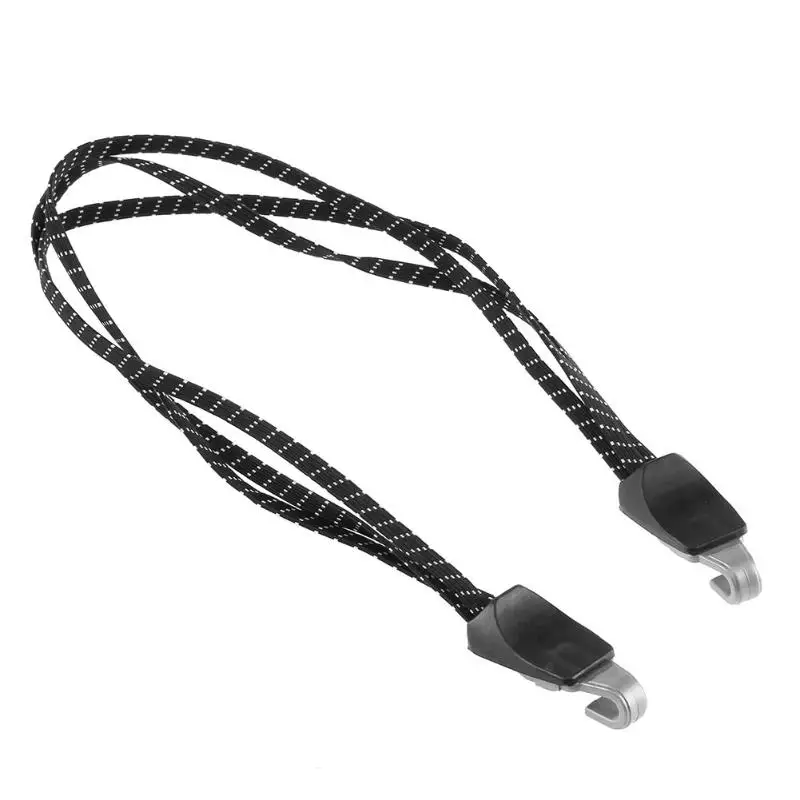 Для Галстука багажа груза уличного велосипеда эластичный ремешок черный белый