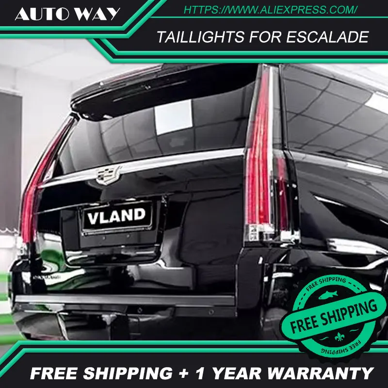 Чехол для стайлинга автомобиля Cadillac ESCALADE 2007-2014 задние фонари светодиодные