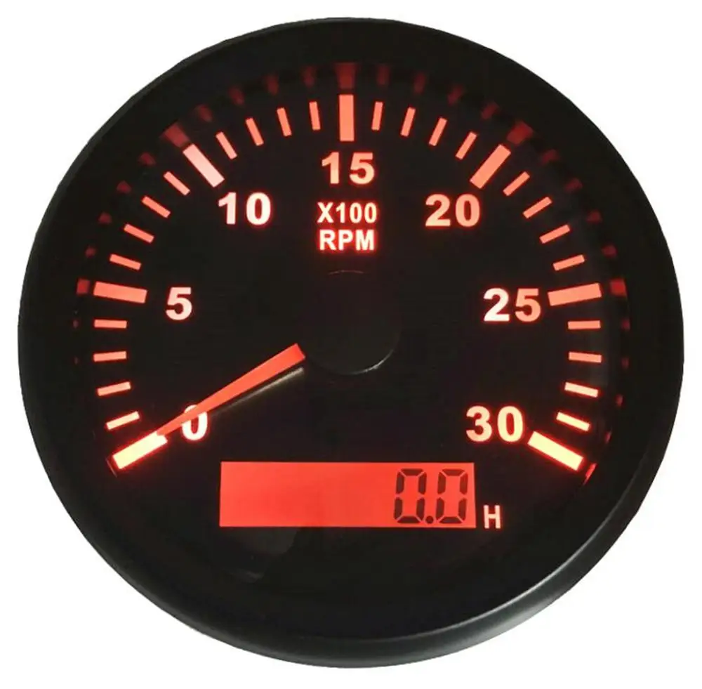 Авто Тахометры с красной подсветкой 85 мм 0 3000 об/мин|Тахометры| |