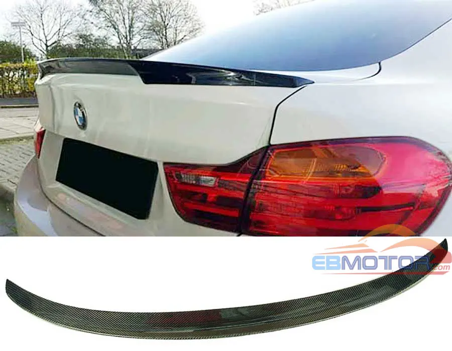 M Производительность Тип реального углеродного волокна задний спойлер для BMW 4