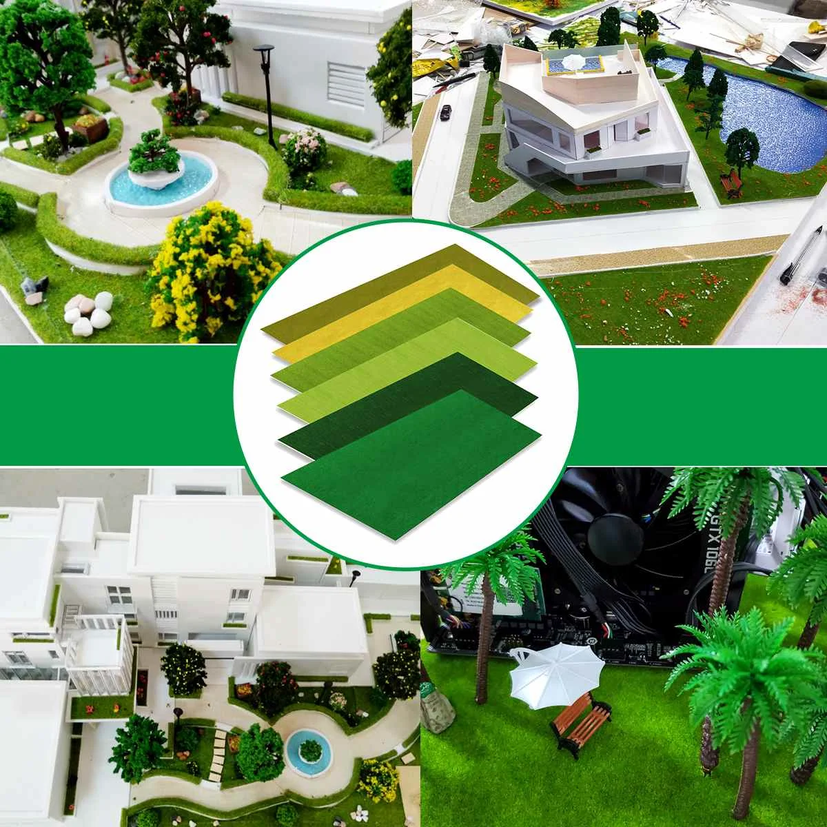 Meigar 50x100 см Коврик для травы зеленый искусственный газон ковры поддельные Sod