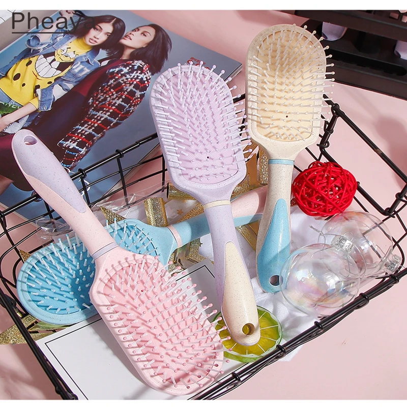 

Pheaya Airbag Massage Combs Haircare Scalp Reduce Hairloss Detangler Comb Professional Hairdressing Combs Barber Tools