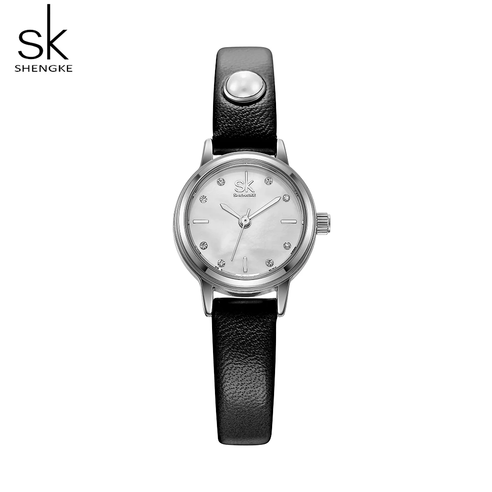Shengke Relojes Mujer платье женские часы брендовые Модные кварцевые часы женские наручные часы Часы Бизнес Montre Femme