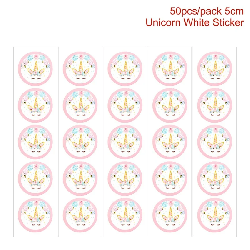 09-4 FENGRISE, единорог, украшение для дня рождения, детский светодиодный светильник, украшение в виде единорога, вечерние принадлежности для детского душа, Unicornio - Цвет: 09-4