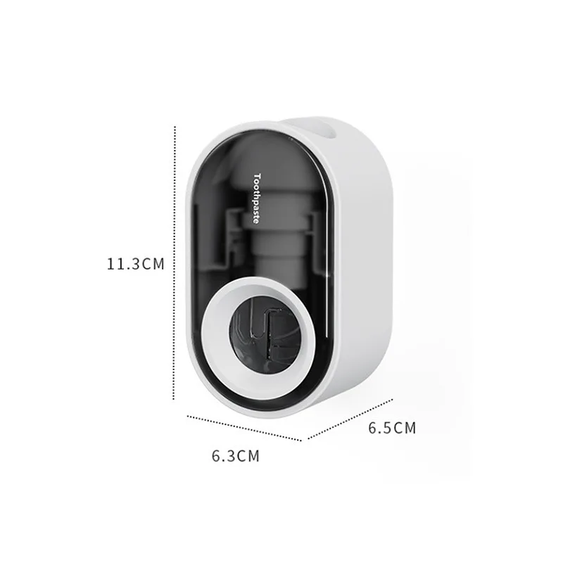 

Bathroom Accessories Toothpaste Dispenser Squeezing Wall Mounted Toothbrush Rack Without Punching Toothpaste Squeezer