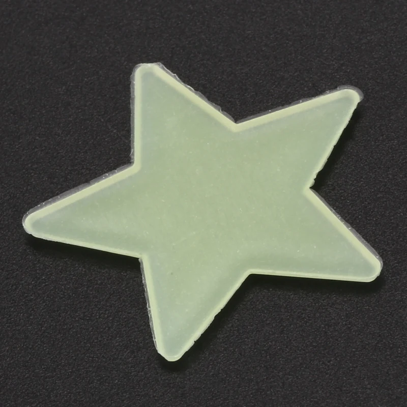 

100pcs Color Glow In The Dark Stars Luminous Fluorescent Wall Stickers Decal new