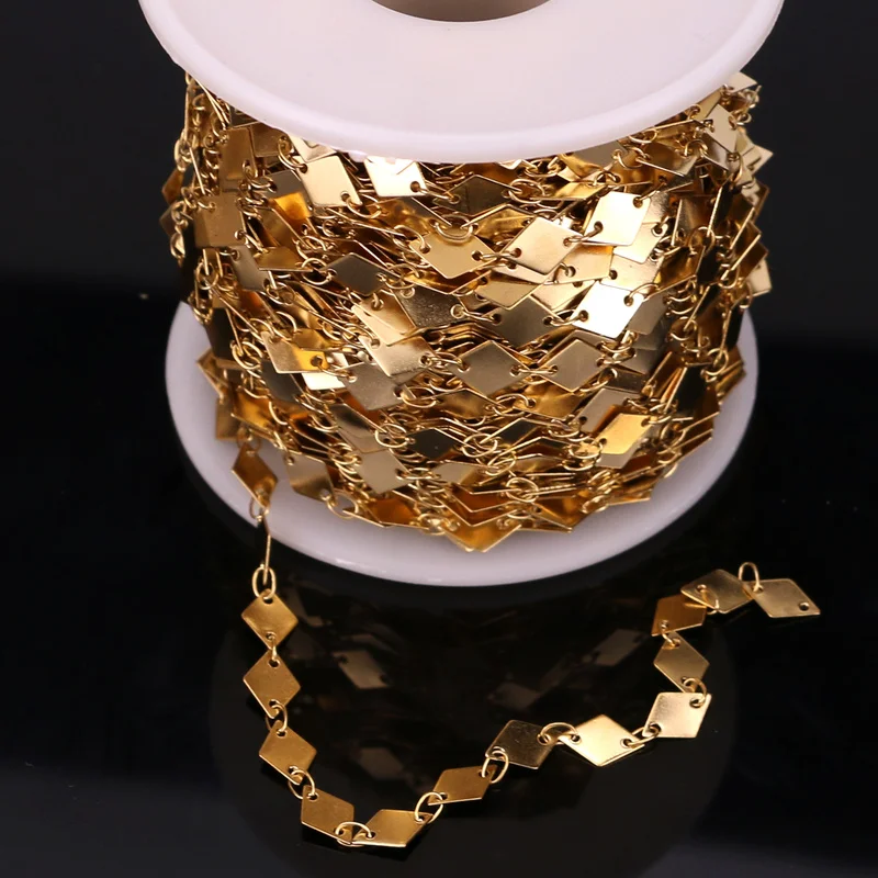 Цепочка Из Нержавеющей Стали для самолета кольцо ручного изготовления 1 метр