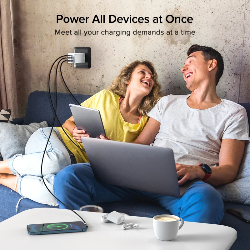 зарядное устройство qoovi 65 вт usb ти