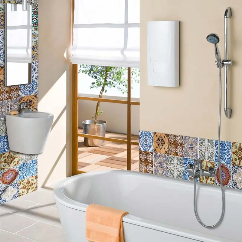 0 2x5 м ретро наклейка в виде плитки s линия талии настенные Стикеры обои для кухни