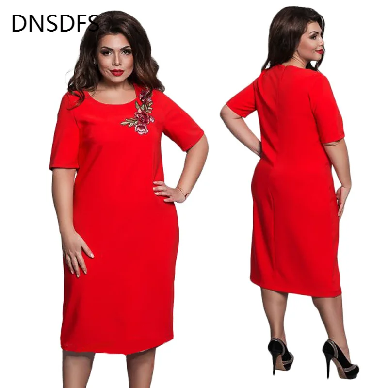 Русская модная леди Элегантные платья для вышивания 6XL Элегантное женское