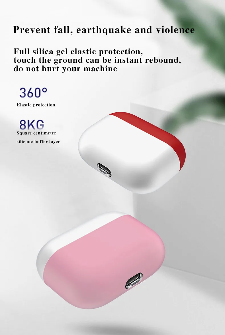 Для AirPods Airpod Pro чехол силиконовый чехол для Air Pod Pro Funda Coque чехол для Apple Airpods Pro Поддержка беспроводной зарядки