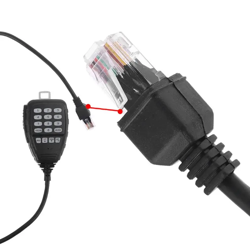 DTMF Speaker Microphone for QYT KT-8900D KT-8900 KT8900R KT-7900D Mini-9800 KT8900 Car Mobile Radios | Walkie Talkie Parts &amp Accessories