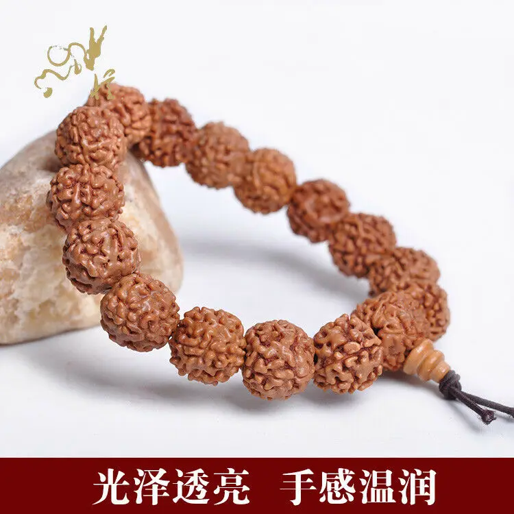 12mm Rudraksha Seeds Tibet Buddhism Amulet Bracelet | Украшения и аксессуары