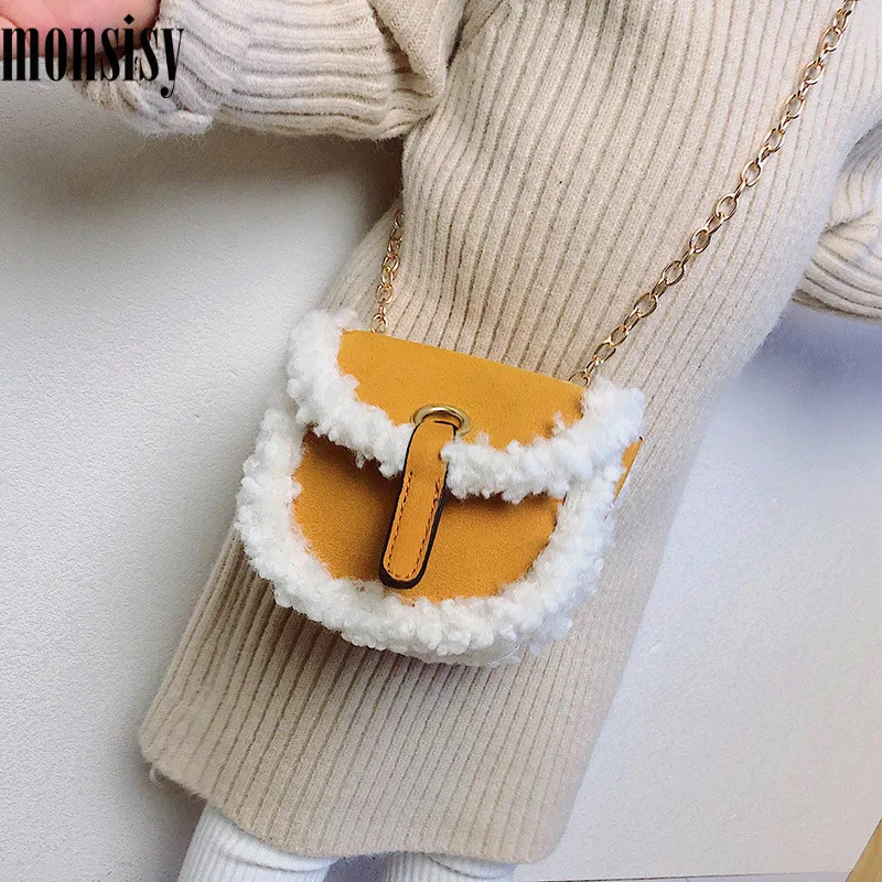 Monsisy мини сумка для девочек кошелек и сумочка Детский маленький Детская через