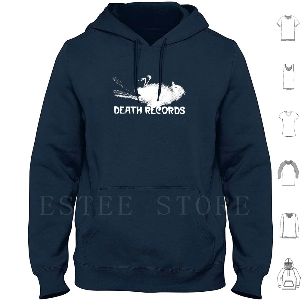 

Death Records Label Hoodies Long Sleeve Phantom Of The Paradise Death Records