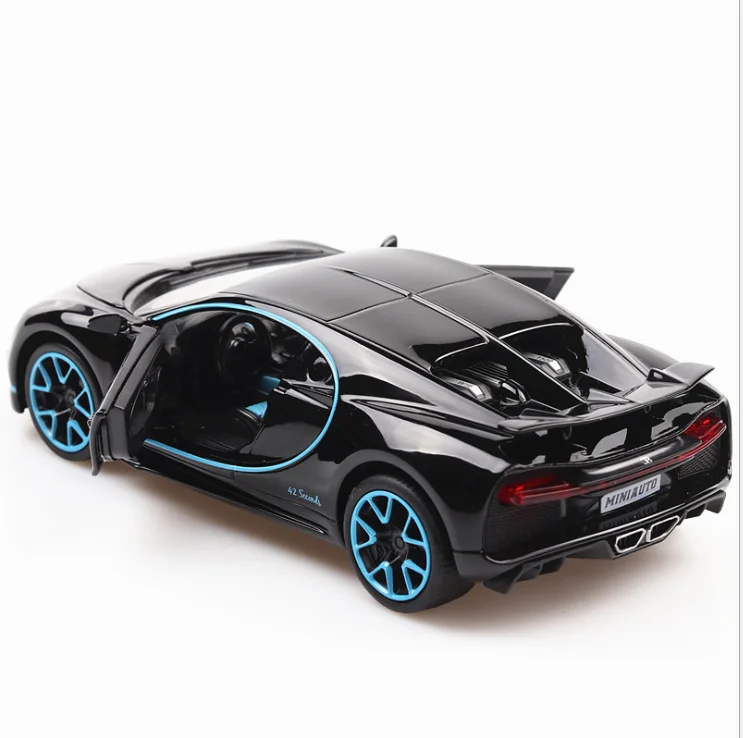 1:32 моделирование Bugatti Chiron Коллекция Модель сплава игрушечных автомобилей Diecast