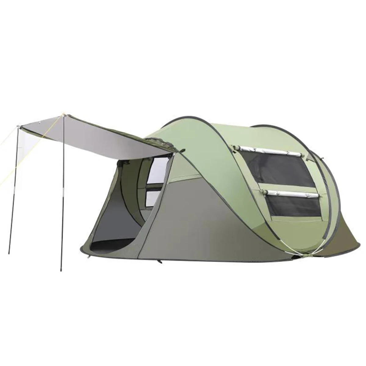 

Throw pop up tent Automatic Tent 3-4 Person Camping Tent Easy Instant Setup Waterproof Outdoor Camping Hiking Tent