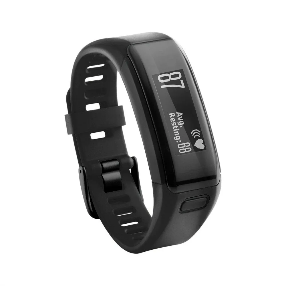 Сменный мягкий силиконовый спортивный ремешок на запястье для Garmin Vivosmart HR Band