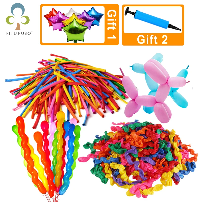 79 шт./компл. длинный волшебный воздушный шар спиральный Плетеный сделай сам
