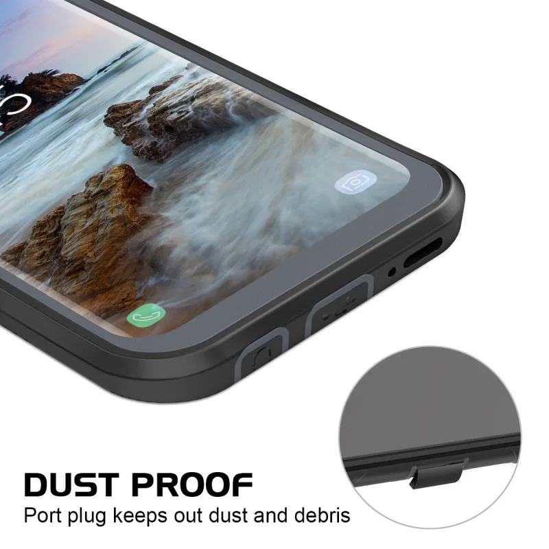 GrandEver Bumper Case for Samsung Galaxy Note 9 10 S9 S8 Plus case PC TPU Back Cover For S10e S10 plus Clean |