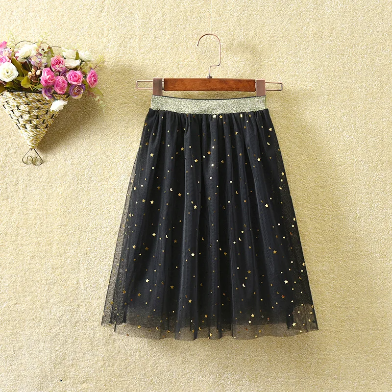 Юбка пачка для девочек на весну и осень милая детская фатиновая юбка принцессы