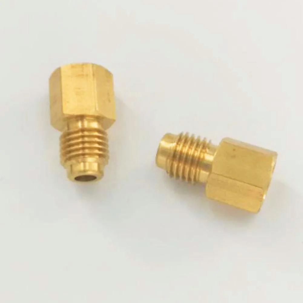 Комплект адаптеров R12 к R134a комплект переходников 1/4 мама Flare 1/2 Acme папа для