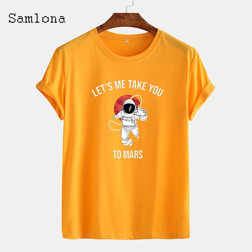 

Samlona 2021 Summer New Fashion 3D Print Tops Mens harajuku T-shirt Casual Pullovers Plus Size Men Tees Clothing Masculinas 4XL