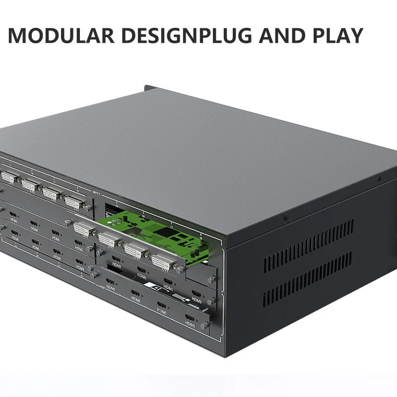 Матричный переключатель DVI/HDMI 8x8 16x16 матричный HD 16 в с интерфейсом HDMI/DVI/VGA/SDI -