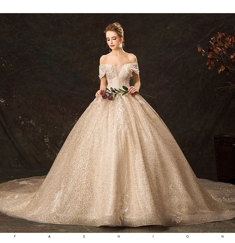 Свадебные платья Mrs Win роскошное свадебное платье с вырезом лодочкой