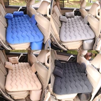 car travel bed air inflatable mattress sofa auto back seat sofa pillow outdoor camping mat cushion universal for suv truck jk026