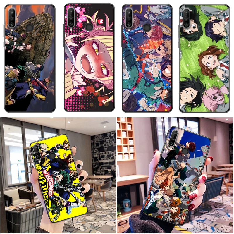 

My Hero Academia Tomura Boku Bakugou Katsuki Dabi Shigaraki Todoroki Shouto Phone Case For Huawei P30 Lite Pro Soft TPU Carcasa