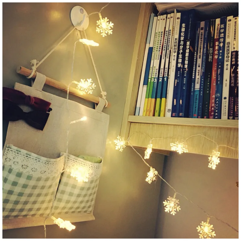 Светодиодный струнный светильник Рождественский наружная декоративная