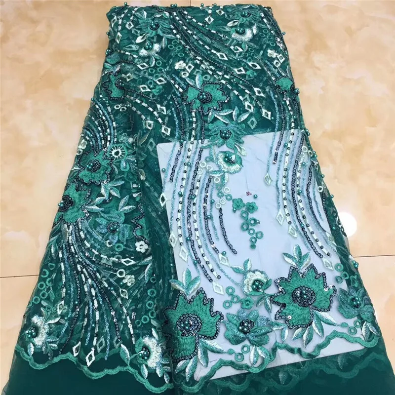 2020 розовый хит продаж блестки французский Тюль кружевная ткань высокого