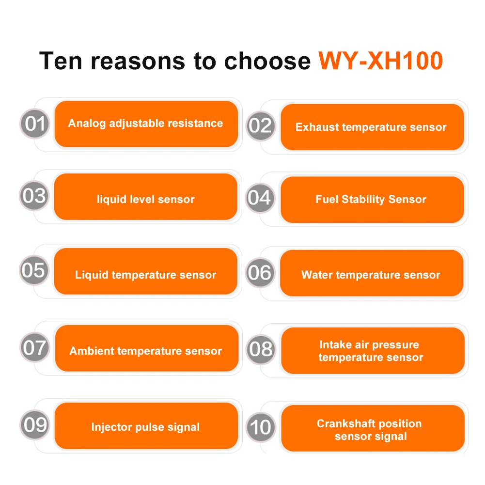 Автомобильный сигнал датчик s симулятор температуры тестер воды/топлива