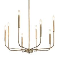 modern antique gold chandeliers kitchen island pendant lights bar table lights living room decoration pendent light