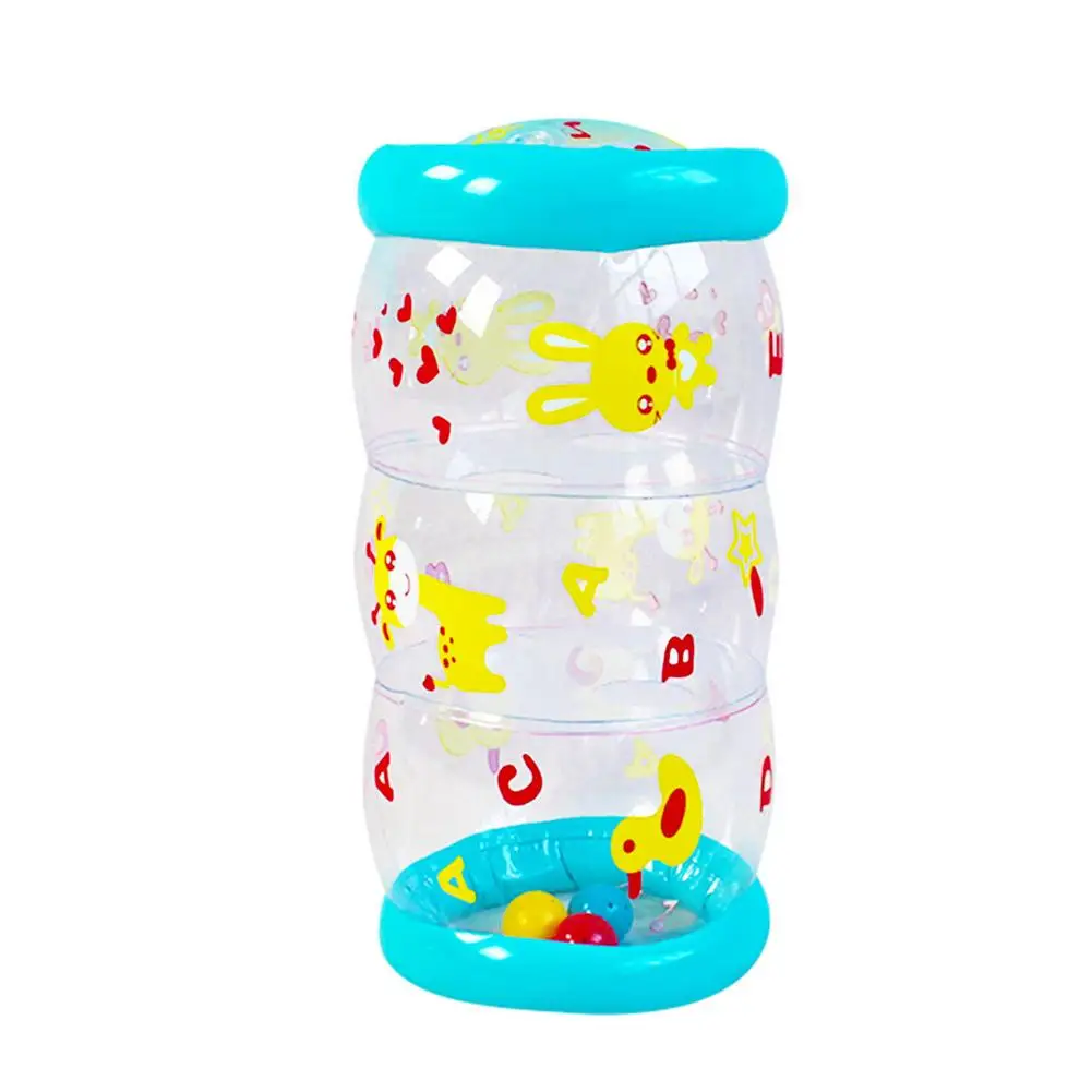 

New Lnflatable Toy Infants Roller PVC Baby Toys Crawling Learning Roller With Bells Toddler Standing Early Education