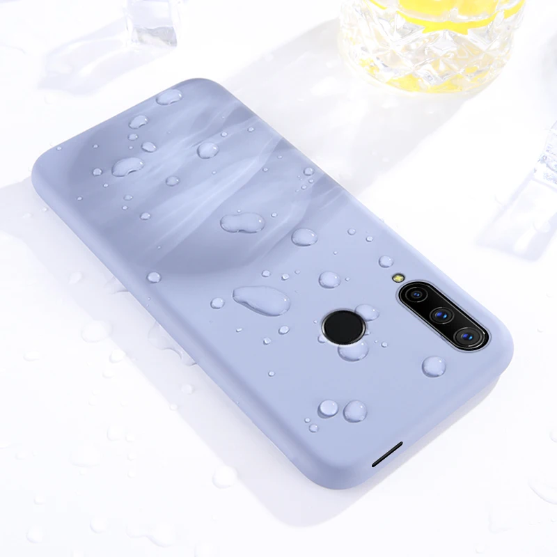 KEYSION жидкий силиконовый чехол для Huawei Honor 9X глобальная ударопрочная мягкая задняя