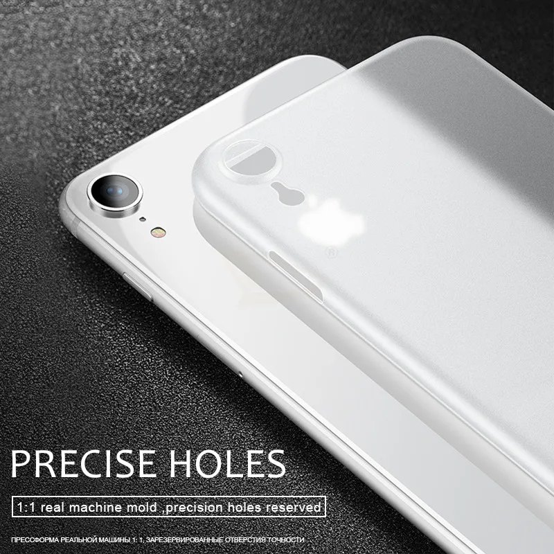 0.3MM Ultra Thin Matte PP Case On For iphone X XS Max XR Hard PC Phone Cover Shockproof Protective Cases |