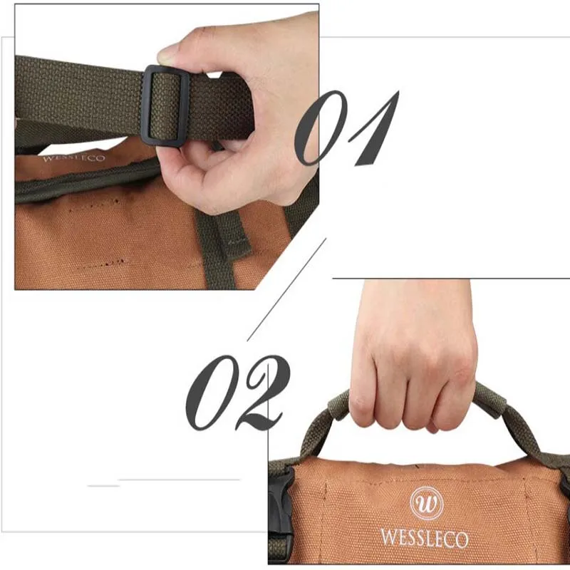 

Tool Bag Toolkit Workpro Reel Canvas Portable Bag Repair Electrician's Bag Thicken Hardware Storage Tool Bag
