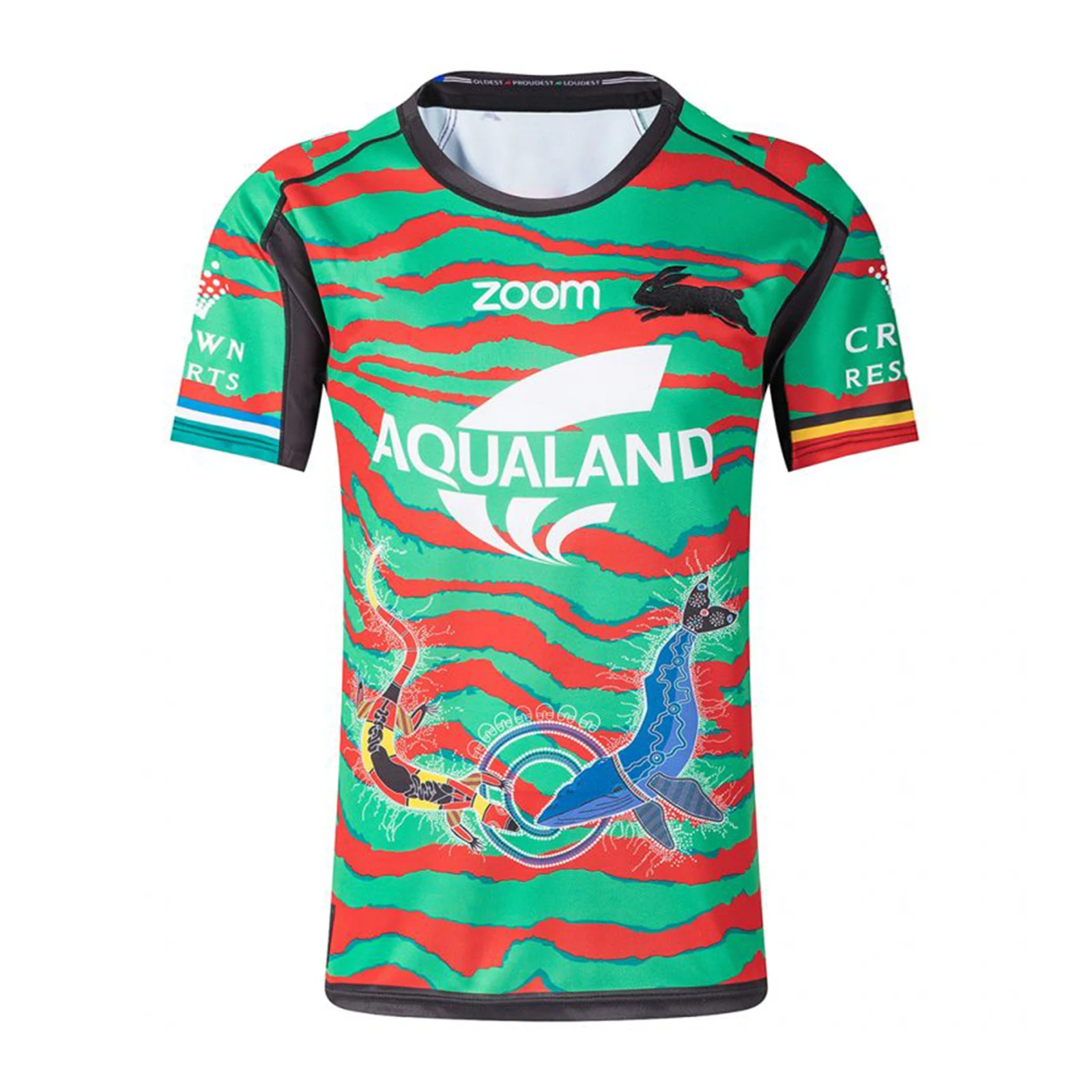 

South Sydney Rabbitohs 2021 Mens Replica Indigenous Jersey Sport Shirt S-5XL